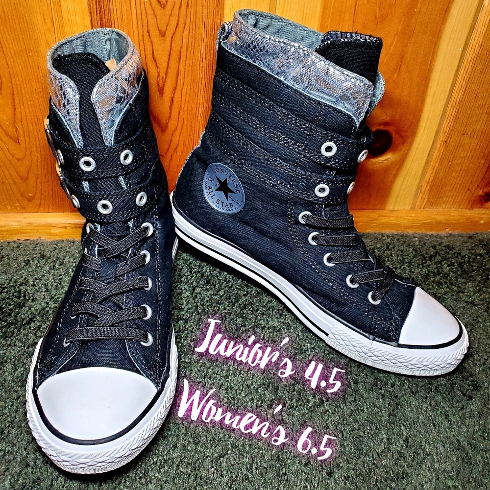 RARE Converse All Star GLENDALE HI Junior 4.5/Women 6.5